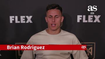 Brian Rodríguez acepta que está en su mejor momento con LAFC