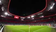 MUNICH, GERMANY - NOVEMBER 27: A general view inside the stadium prior to the Bundesliga match between FC Bayern MÃ¼nchen and DSC Arminia Bielefeld at Allianz Arena on November 27, 2021 in Munich, Germany. (Photo by Sebastian Widmann/Getty Images)
PUBLICADA 01/12/21 NA MA14 5COL