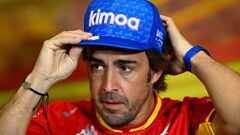 Fernando Alonso (Alpine). Barcelona, Espa&ntilde;a. F1 2022.