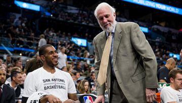 LaMarcus Aldridge: Spurs coach Popovich hails "consummate professional"