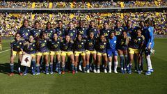 Selección Colombia Femenina en su amistoso ante Nueva Zelanda