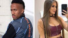 Militao disfruta de sus vacaciones con su nueva novia y ex de Neymar, Karoline Lima