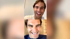 Son dos genios: la confesión tenística de Nadal que provocó las carcajadas de Federer