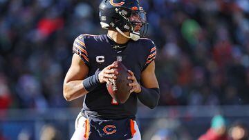 Chicago Bears QB Justin Fields has become the third quarterback behind Michael Vick and Lamar Jackson to record 1,000 rushing yards in a regular NFL season.
