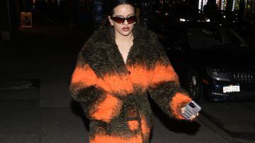 NEW YORK, NEW YORK - FEBRUARY 08: Rosalia is sighted in the West Village on February 08, 2023 in New York City. (Photo by Taylor Hill/GC Images)