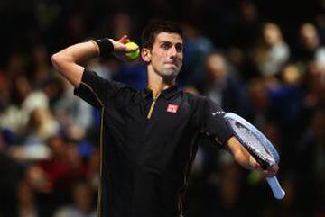 En reemplazo de la final programa, el campeón Novak Djokovic jugó un partido de exhibición ante Andy Murray.