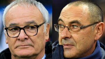 Ranieri lauds 'smart' man Sarri