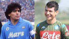 El hijo napolitano de Diego Maradona cont&oacute; a AS M&eacute;xico los elogios de su padre hacia el delantero mexicano y dijo que son &ldquo;afortunados&rdquo; de que haya elegido a los Azzurri.