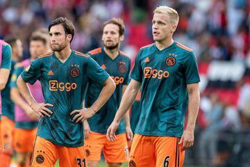 Van de Beek in action for Ajax