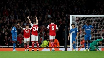 Refrescante Aspirar Lidiar con Arsenal 1-0 PSV: Europa League en directo, resultado y resumen del  encuentro - AS USA