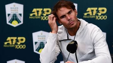 Nadal withdraws from Paris Masters semi-final