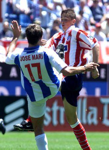 Torres made his Atlético Madrid debut against Leganés
