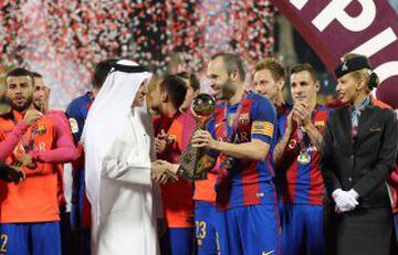 Al-Ahli 3-5 Barcelona: Friendly in Doha in pictures