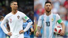 Las reacciones de la afici&oacute;n por la eliminaci&oacute;n de Messi y Ronaldo