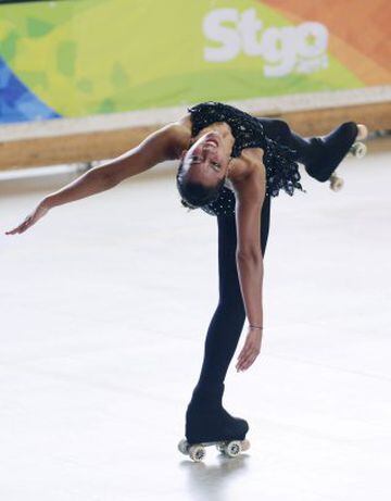 Marisol Villarroel es una de las mejores exponentes en el patinaje artístico.
