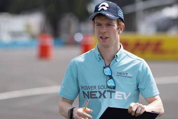 Oliver Turvey, piloto de NextEV en la Fórmula E.