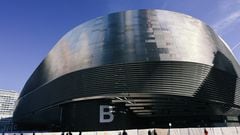 Imagen de la fachada exterior del nuevo Santiago Bernabéu.