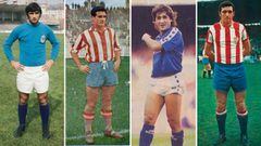 Gal&aacute;n, Ortiz , Carlos y Quini, goleadores de Oviedo y Sporting