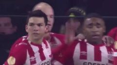 &#039;Chucky&#039; Lozano marca su noveno gol y adelanta al PSV
