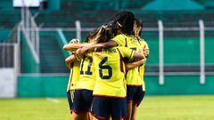 Jugadoras de la Selección Colombia Femenina.