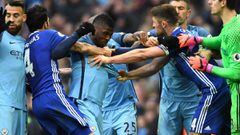 Chelsea y City, multados por las peleas entre sus jugadores