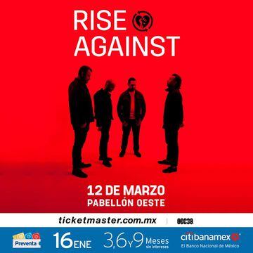 Rise Against anuncia concertos en México: Fecha, Precios y Cómo comprar los boletos