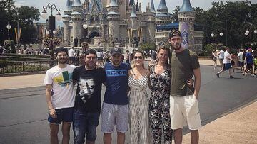 David de Gea disfruta en Walt Disney World tras las críticas