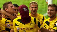 ¿A estas se refiere Kroos? Las celebraciones más extravagantes de Aubameyang en el Dortmund