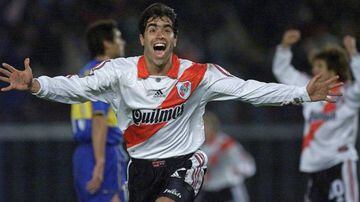 Juan Pablo Ángel es el máximo goleador colombiano en la historia de River