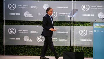 Gustavo Petro, Colombia's president, arrives to speak during the United Nations Climate Action: Race to Zero and Resilience Forum in New York, US, on Wednesday, Sept. 21, 2022. The Forum convenes heads of state and leaders from cities, regions, businesses, and investors to mark progress and turbocharge climate action ahead of COP27. Photographer: Michael Nagle/Bloomberg via Getty Images
