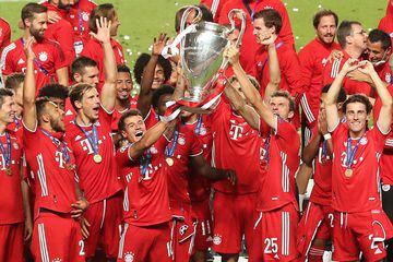 Luego de haber ganado la Bundesliga y la Copa de Alemania, el Bayern Múnich logró el triplete tras vencer al París Saint-Germain en la final de la Champions League 2020 en Lisboa, Portugal.
