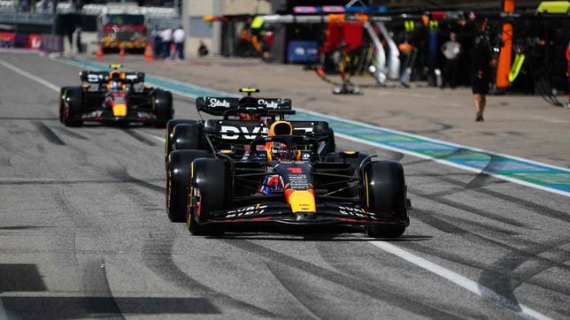 Verstappen, Leclerc y Hamilton salen a ganar el esprint