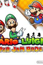 Carátula de Mario & Luigi: Paper Jam Bros.