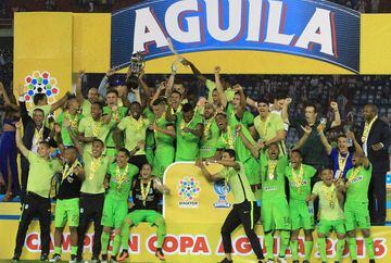 Nancional se convirtió en el equipo más ganador de la Copa tras vencer en la final a Junior, se impuso 2-1 en el global.