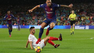 Barça 1x1: Alcácer se sube con sus goles al 600 de Messi
