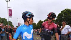 Nairo Quintana y Egan Bernal, en la lista preliminar para el Giro de Lombardia.