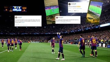 The world bows down to Messi: Puyol, Ferdinand, Lavezzi, Macri, Balotelli, Bonmatí, Salvio...