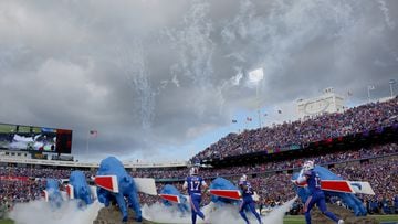 Buffalo Bills break ground at site of team's new stadium