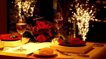 Día de San Valentín o Día de los enamorados: Cena romántica