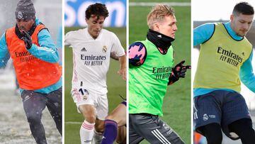 Militao, Odriozola, Odegaard and Jovic becoming Zidane's forgotten men