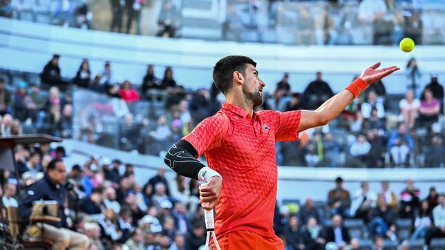 Djokovic - Dimitrov: horario, TV y dónde ver online el Masters 1.000 de Roma hoy