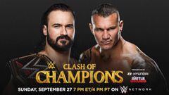Drew McIntyre y Randy Orton en el cartel de Clash of Champions.