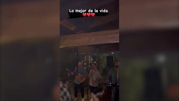 La fiesta de cumpleaños de Marcos Llorente: de darlo todo con Marc Anthony a tener canción propia