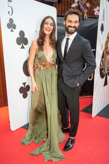 Irene Esser e Iván Sánchez durante la Gala de premios Starlite.