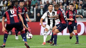 Juve 2-0 Bologna: Cuadrado juega 75 minutos en la victoria