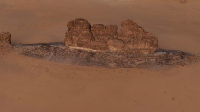 “سمكة الصحراء” السعودية تنبثق من الكثبان الرملية