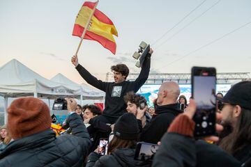 Diego Poncelet celebra su victoria en Capadocia.