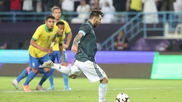 ¡Falló un penal y lo arregló! El primer gol de Messi con Argentina tras la sanción