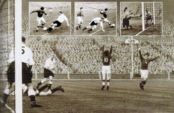 With their emphatic 6-3 win against England in 1953 at Wembley, Hungary had become the first team from outside the British Isles to defeat England on home soil.