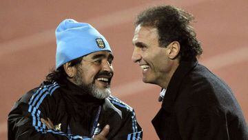 El saludo de Maradona a Ruggeri por su cumpleaños, ¡con recuerdo de caño!